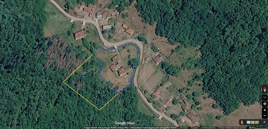 Casă individuală cu 4 camere cu Teren 7650 Mp în Mihăileni