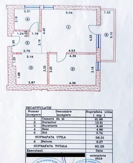 Apartament cu 2 camere decomandat în Sud-Vest