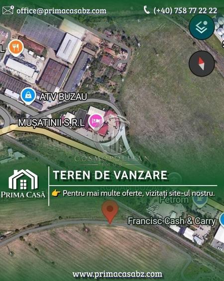 Teren intravilan de 38000 mp, în Exterior Vest