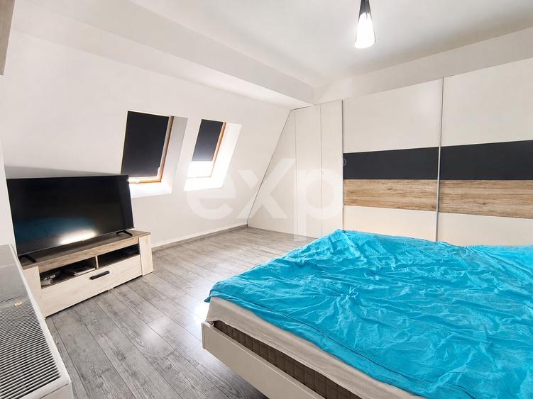 Apartament cu 2 camere semidecomandat, mobilat în Florești