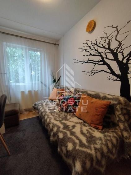 Apartament cu 3 camere semidecomandat, mobilat în Șagului