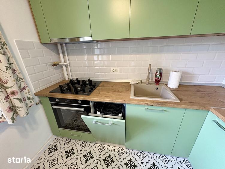 Apartament cu 2 camere semidecomandat în Giurgiului