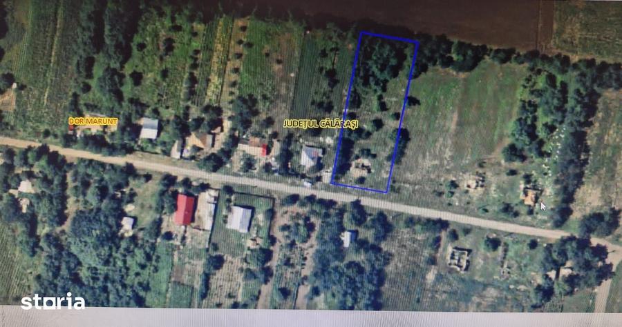 Teren de 2400 mp, în Dor Mărunt
