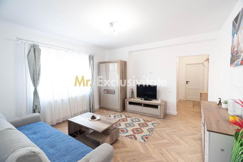 Apartament cu 2 camere semidecomandat, mobilat în Nord