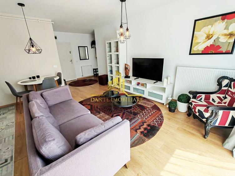 Apartament cu 2 camere semidecomandat, mobilat în Calea Turzii