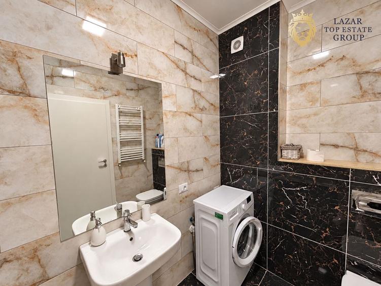 Apartament cu 2 camere semidecomandat, mobilat în UTA