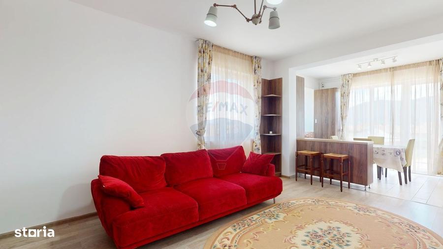 Apartament cu 2 camere decomandat, mobilat în Central