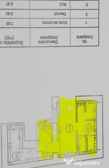Spațiu comercial, de 120 mp, în Lipscani