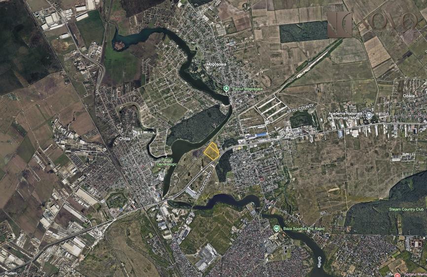 Teren Construcții intravilan de 64726 mp, în Mogoșoaia
