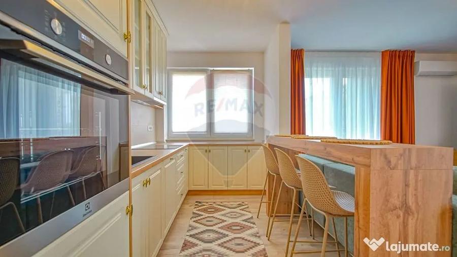 Apartament cu 2 camere semidecomandat în Noua