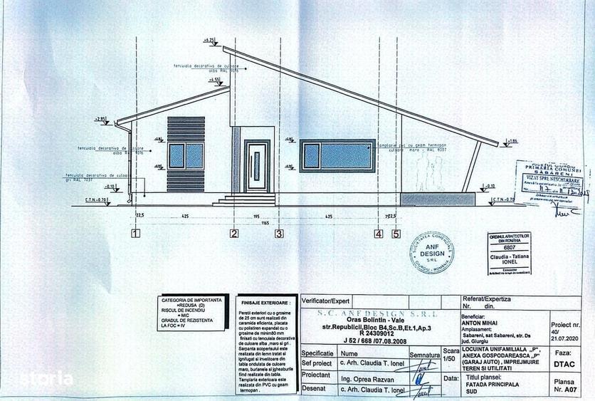 Teren de vanzare cu fundatie casa construita, utilitati disponibile - 1