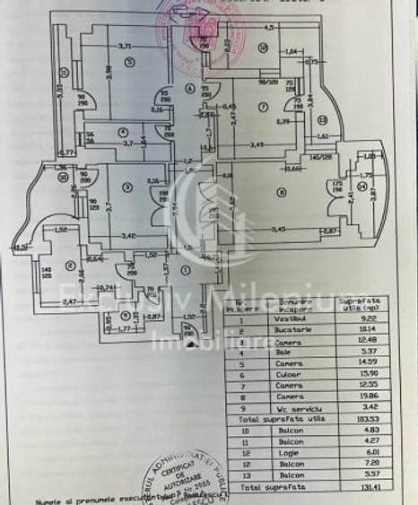 Birou, de 132 mp, în Unirii