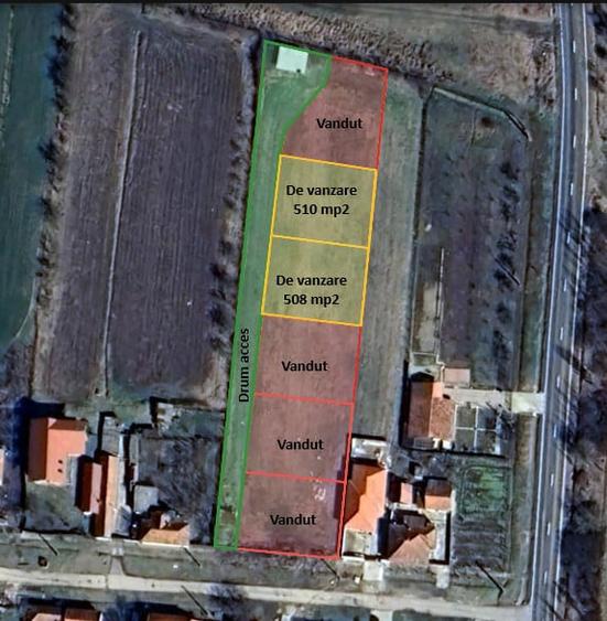 Casă cu Teren 510 Mp în Victor Vlad Delamarina