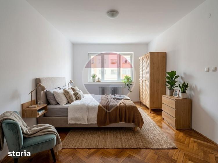 Apartament cu 3 camere decomandat în Vasile Aaron