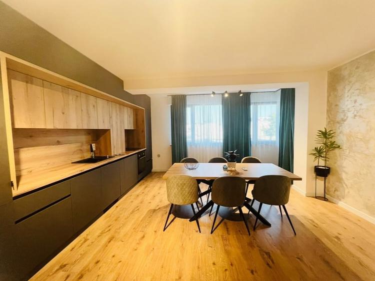 Apartament cu 2 camere semidecomandat, mobilat în Pipera