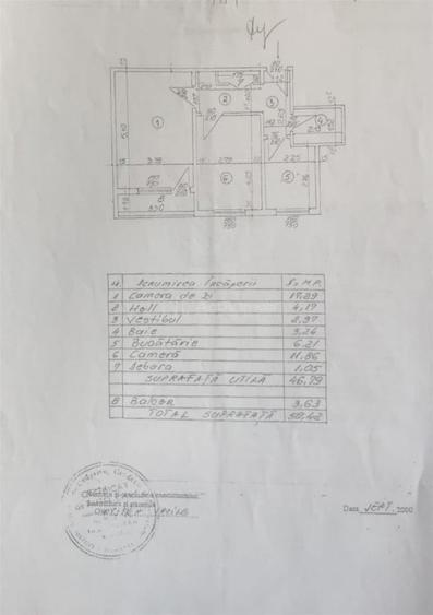 Apartament cu 2 camere decomandat în Colentina