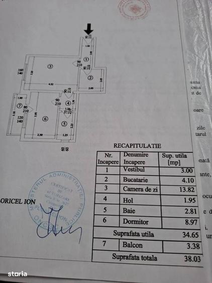 Apartament cu 2 camere semidecomandat în Pantelimon
