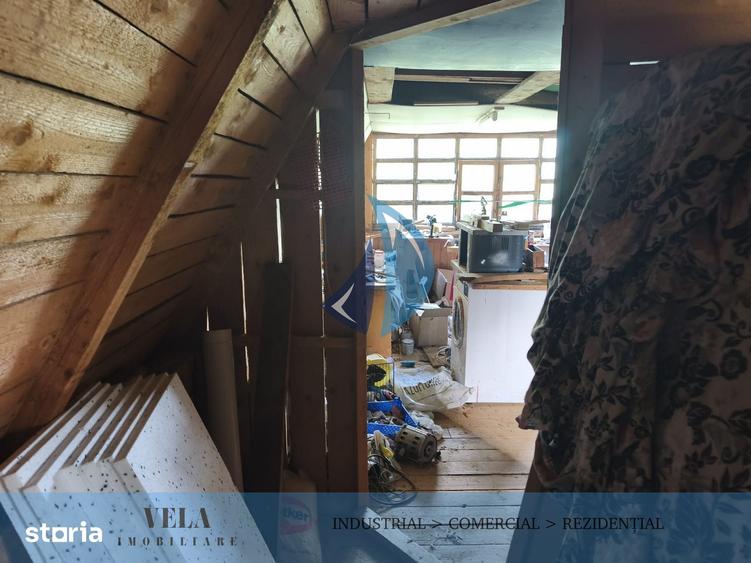 Casa din piatra si lemn in Dumbravioara cu teren intravilan 1.600 mp - 12