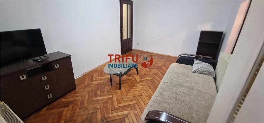 Apartament cu 2 camere semidecomandat, mobilat în Cetate