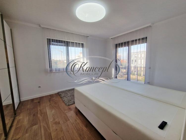 Apartament cu 2 camere decomandat, mobilat în Borhanci