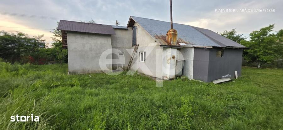 Casă cu 2 camere cu Teren 1000 Mp în Gura Ocniței