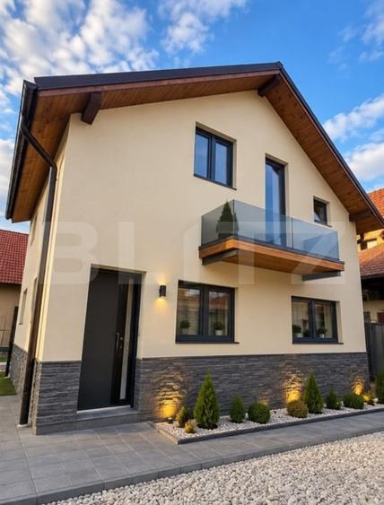 Casă individuală cu 6 camere cu Canalizare în Iris