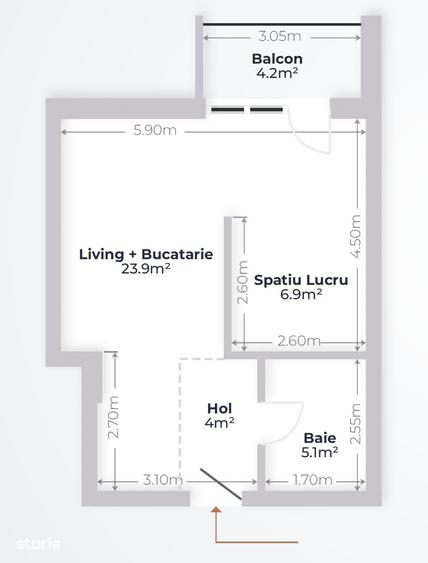 Studio Dublu - MTM Pipera Lake - Cesiune - Taxare Inversa - Proprietar - 13