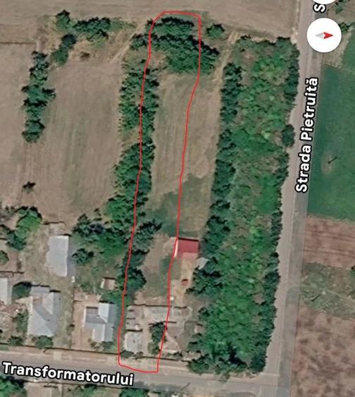 Teren de 9000 mp, în Cuza Vodă (Stăncuța)
