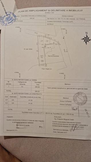 Casă cu 1 camere cu Teren 285 Mp în Șotrile