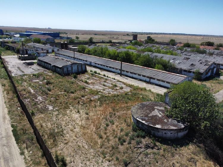 Spațiu industrial, de 7,950 mp, în Orțișoara