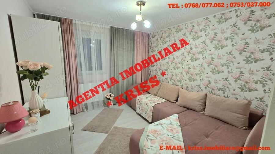 Apartament cu 2 camere semidecomandat în Craiovei
