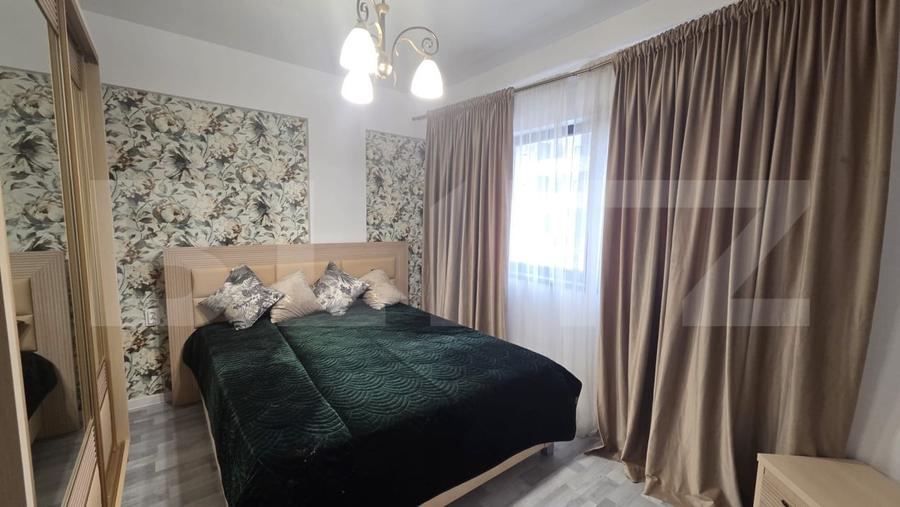 Apartament cu 3 camere decomandat, mobilat în Exterior Est