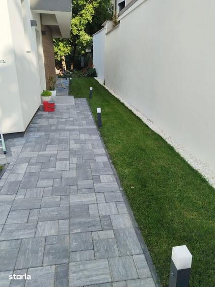 Casa reziden?iala noua, 3 camere, teren 266 mp, centrala gaz - 1