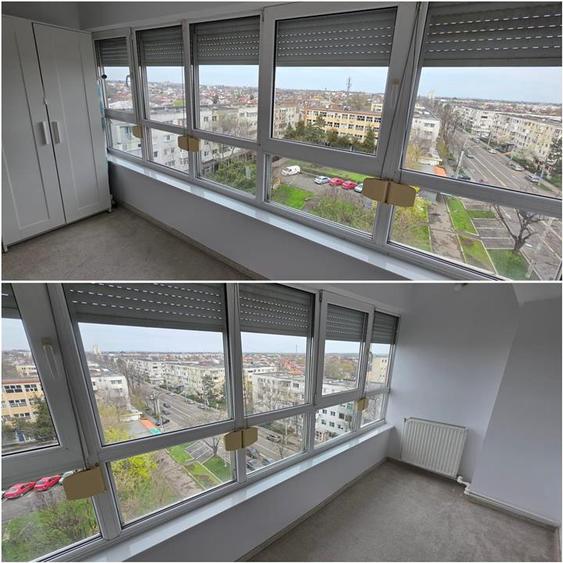 Apartament cu 3 camere decomandat, mobilat în Apollo