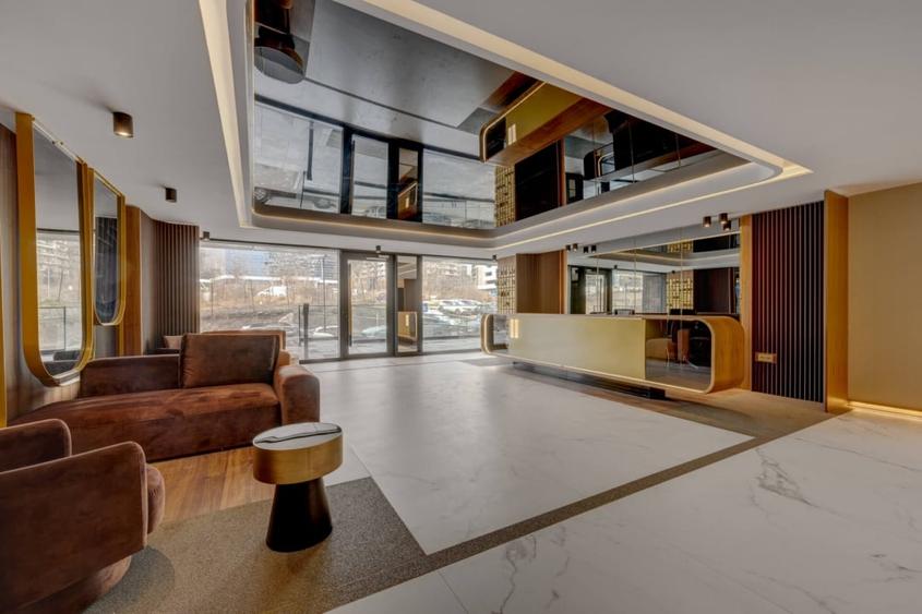 Apartament cu 2 camere semidecomandat, mobilat în Barbu Văcărescu