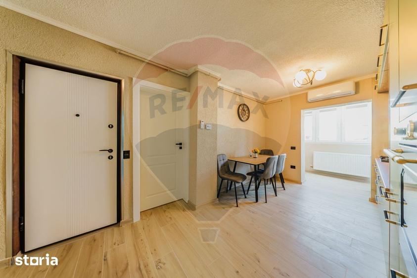 Apartament cu 2 camere decomandat, mobilat în Pârneava