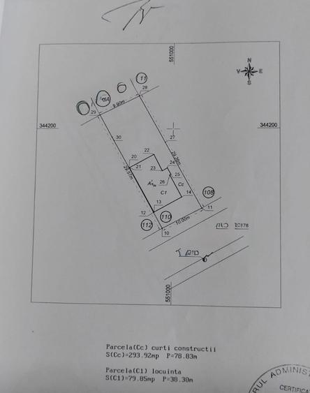 Casă cu 6 camere cu Canalizare în Bucureștii Noi