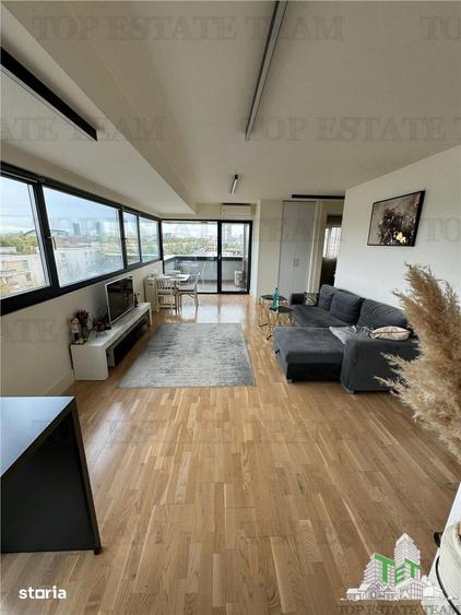 Apartament cu 2 camere semidecomandat, mobilat în Tei