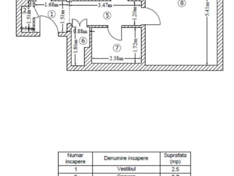 Apartament decomandat în Basarabia