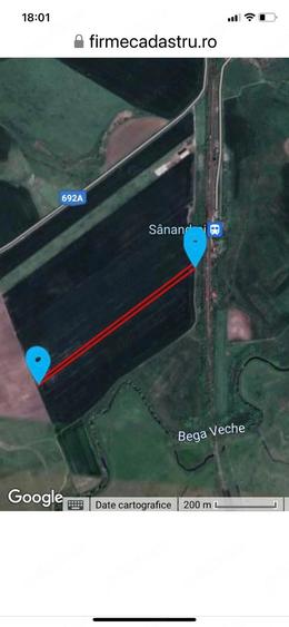 Teren de 8000 mp, în Sânandrei