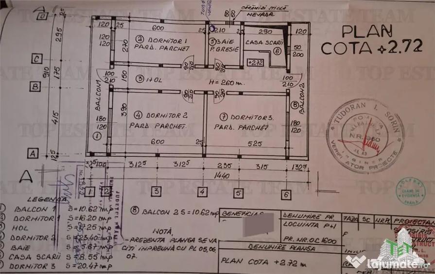 Casă cu 4 camere cu Teren 390 Mp în Central