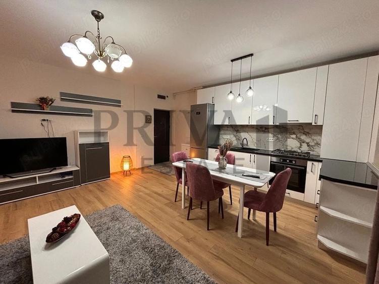 Apartament cu 2 camere semidecomandat, mobilat în Giroc