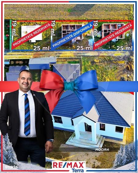 Casă cu 4 camere cu Teren 500 Mp în Recea
