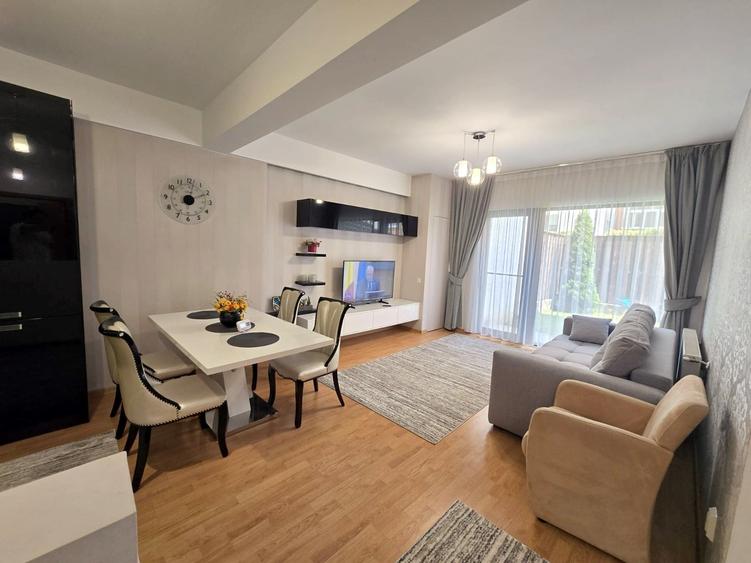 Apartament cu 2 camere semidecomandat, mobilat în Europa
