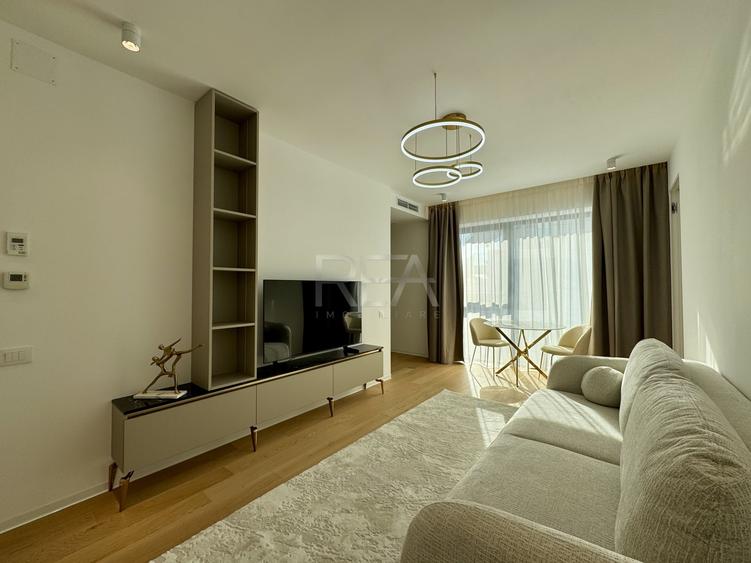 Apartament cu 2 camere semidecomandat, mobilat în Aviației