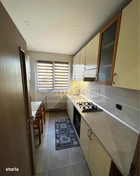 Apartament cu 2 camere semidecomandat, mobilat în Podu Roș