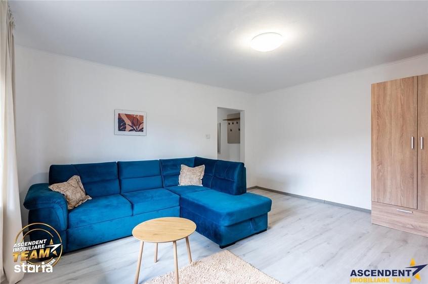 Apartament cu 2 camere semidecomandat în Nord