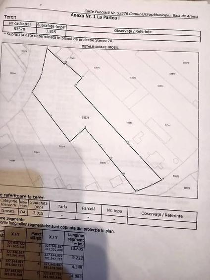 Teren Intravilan de Vanzare in Baia de Arama 3815mp - 2
