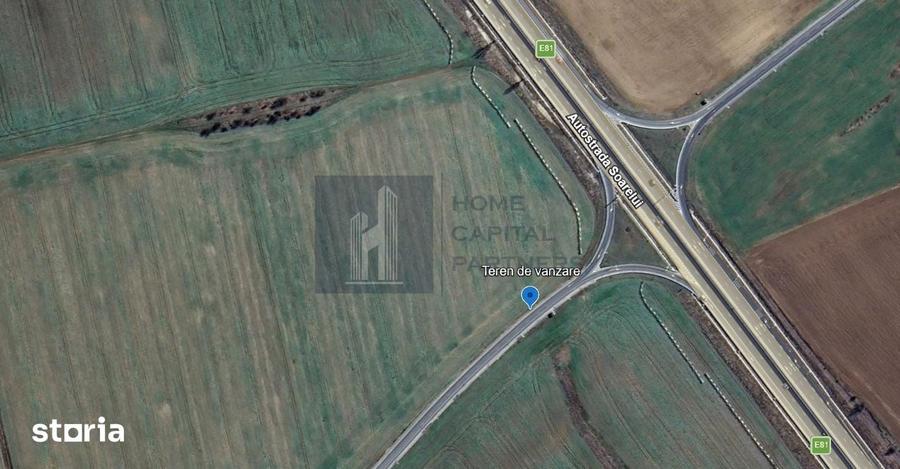 Teren intravilan 2.721 mp | Brane?ti Ilfov | Nod A2/E81 | UTR Lm1 - 4