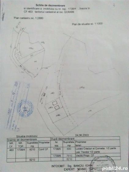 Teren de 5500 mp, în Pietroasa